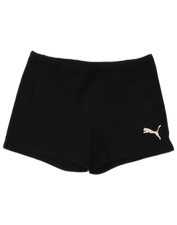 Pantaloncini sportivi grafici da donna Puma UK 8 piccoli neri