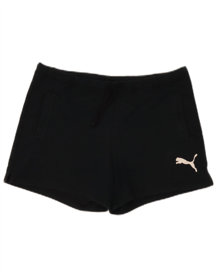 Pantaloncini sportivi grafici da donna Puma UK 8 piccoli neri
