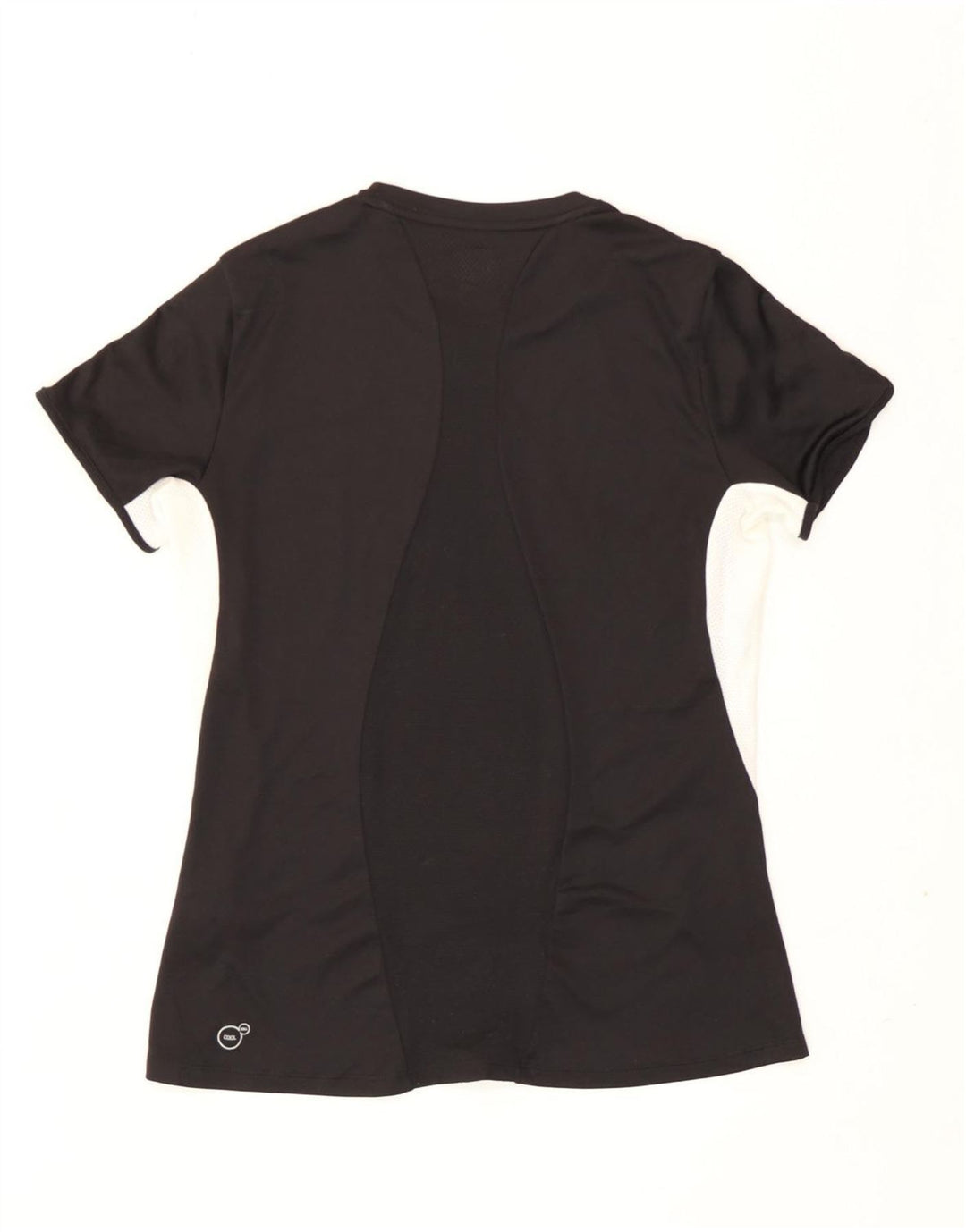 T-shirt da donna Puma UK 12 Medium Black Poliestere color block