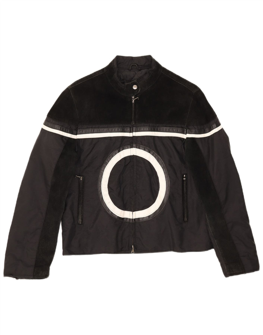 Giacca da corsa grafica da donna Les Boulevards IT 48 XL Colorblock nera