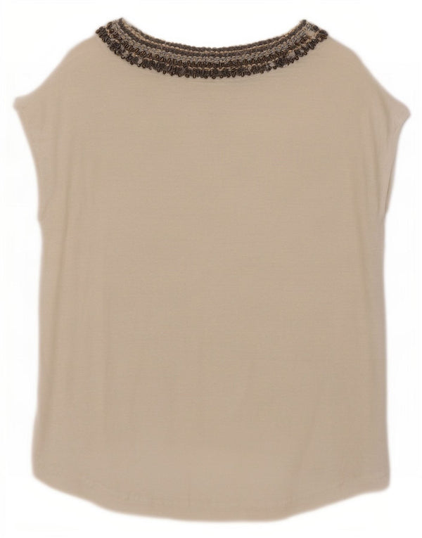 Camicetta oversize da donna Zara UK 10 piccola bianca