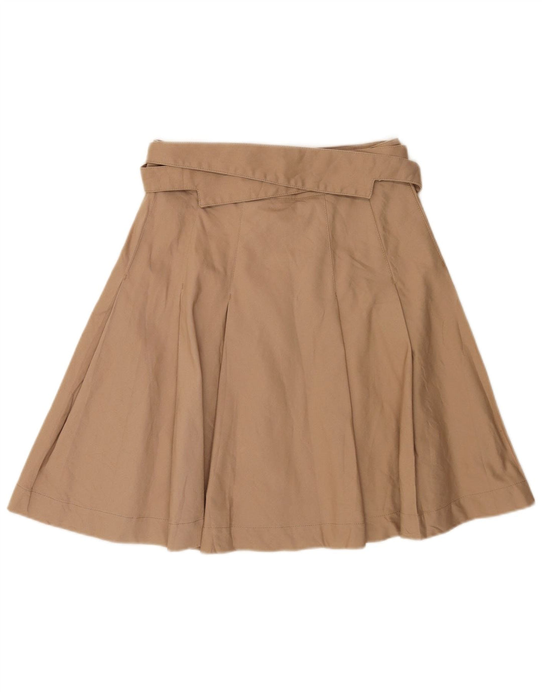 Gonna a trapezio da donna GF Ferre IT 44 media W30 cotone beige
