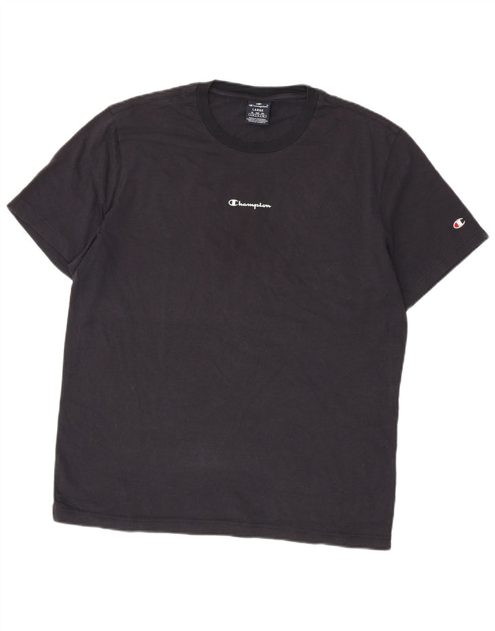 T-shirt da uomo CHAMPION Top grande blu navy