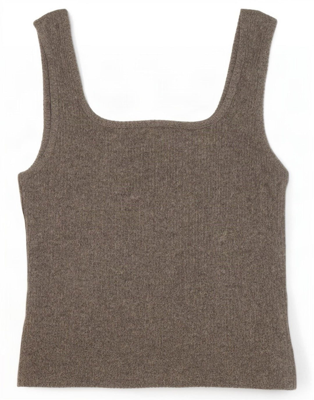 Topshop Canottiera corta in maglia da donna UK 12 Grigio medio