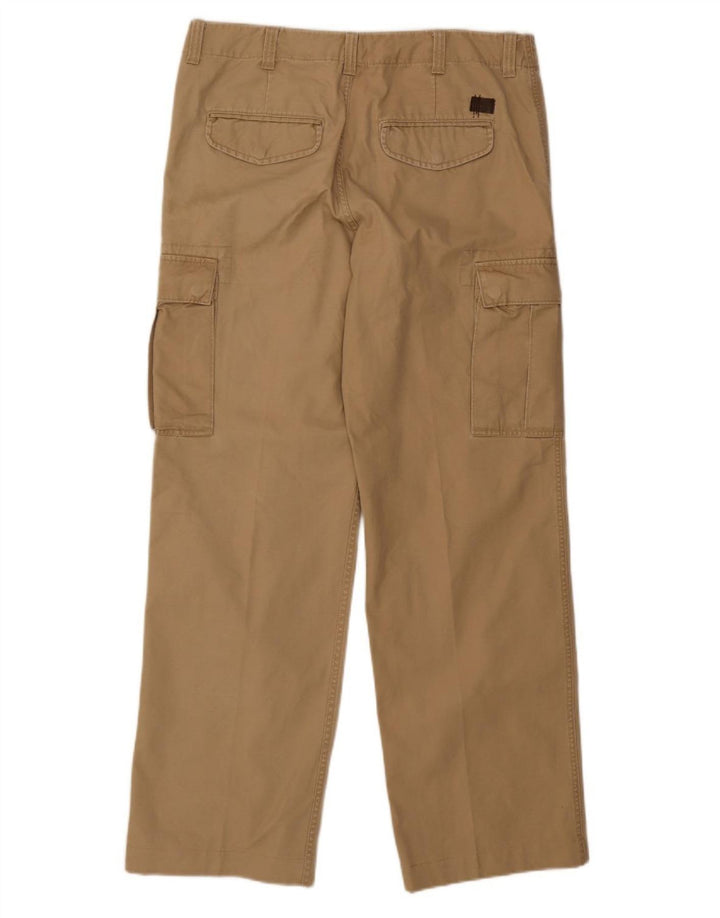 TIMBERLAND Pantaloni cargo dritti da uomo Trenton W34 L31 Cotone beige