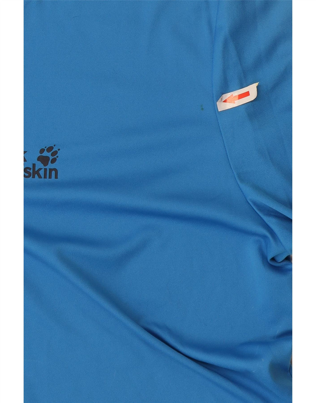 T-shirt da uomo Jack Wolfskin Top UK 38 piccolo poliestere blu