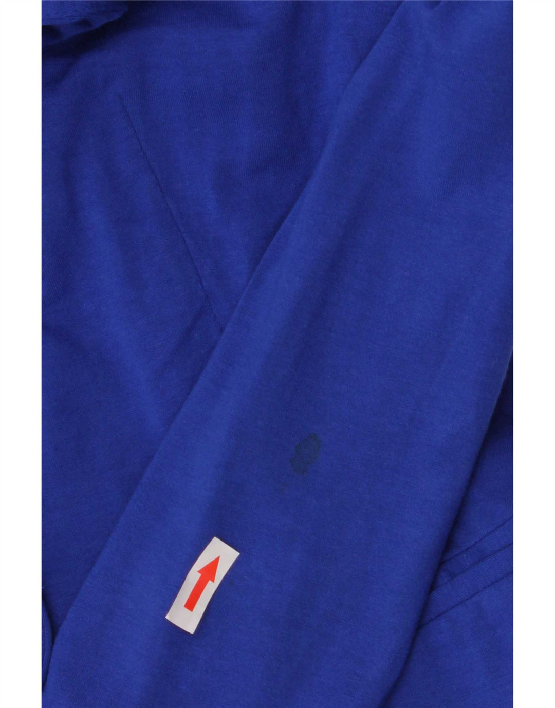 Giacca blazer a 1 bottone da donna Zara UK 10 piccola in cotone blu