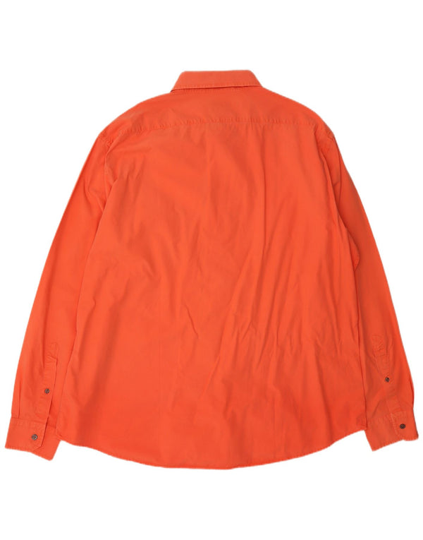 Trussardi Mens Shirt 3XL Pink Cotton