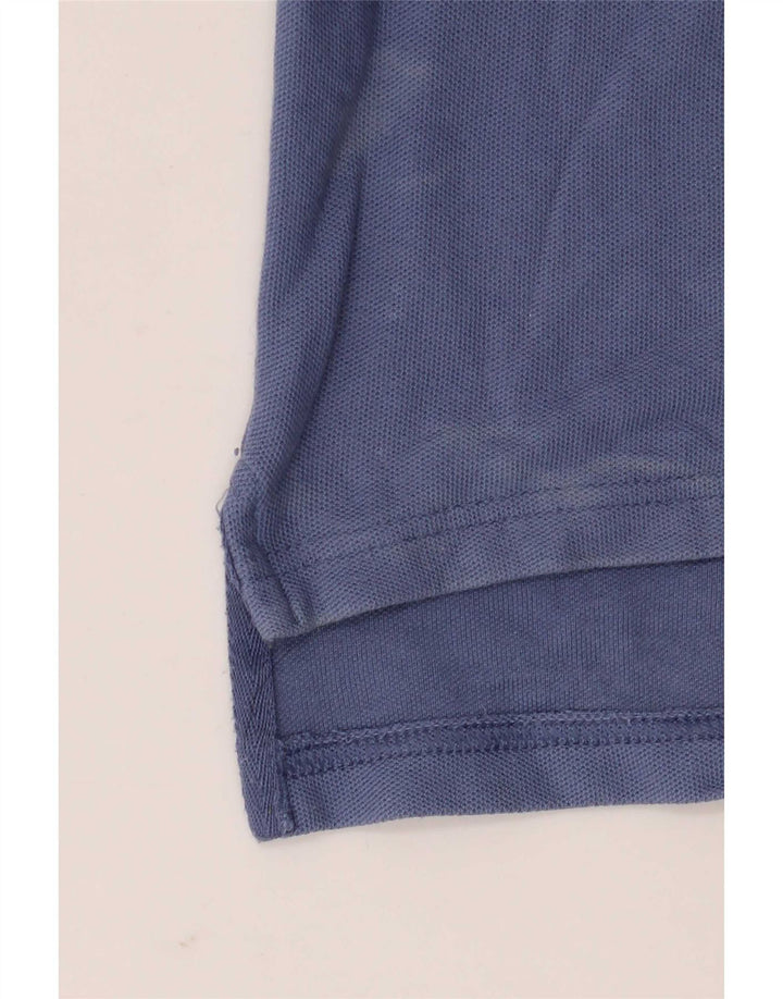Polo Nike da uomo grande in cotone blu