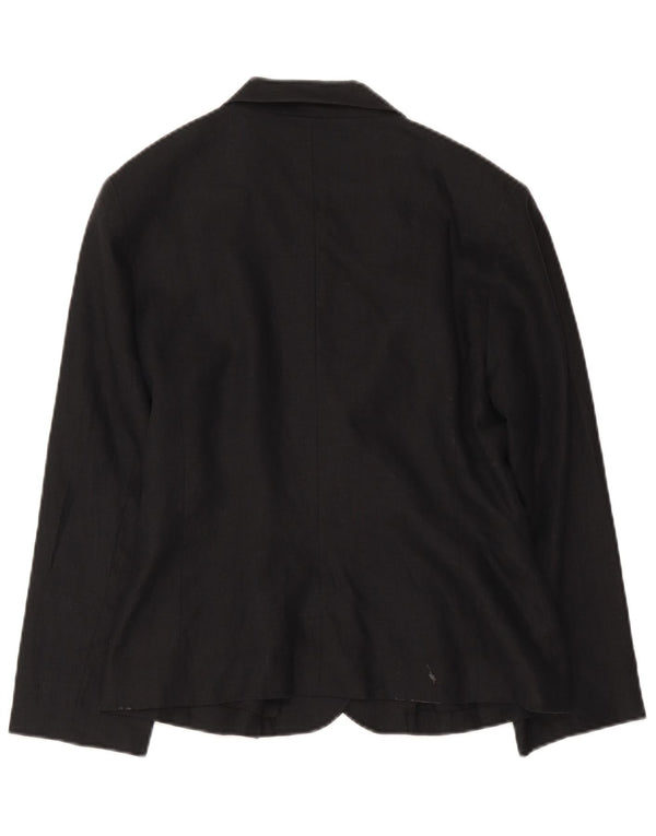 Giacca blazer da donna a 2 bottoni Inwear UK 14 grande acetato nero