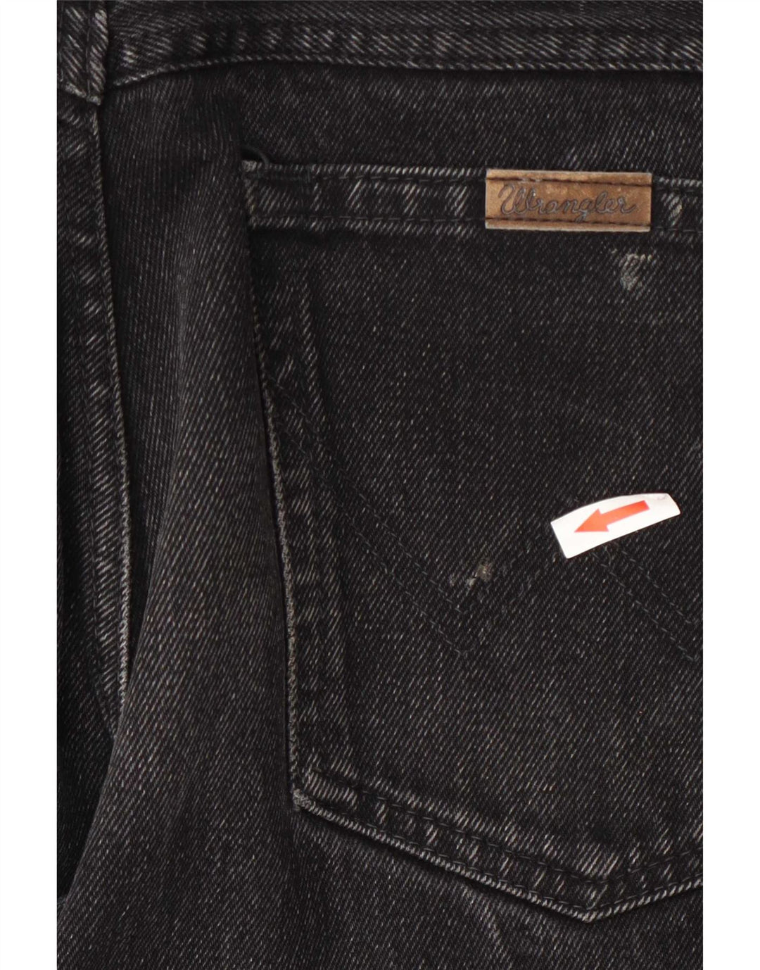 Jeans dritti vestibilità regolare da donna Wrangler W32 L30 cotone grigio