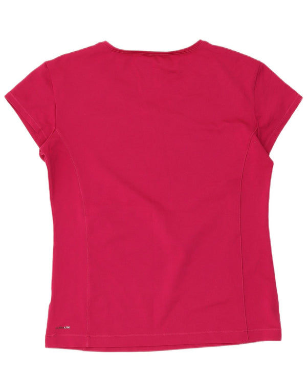 Maglietta Adidas Climalite da donna Top UK 22 3XL Rosa