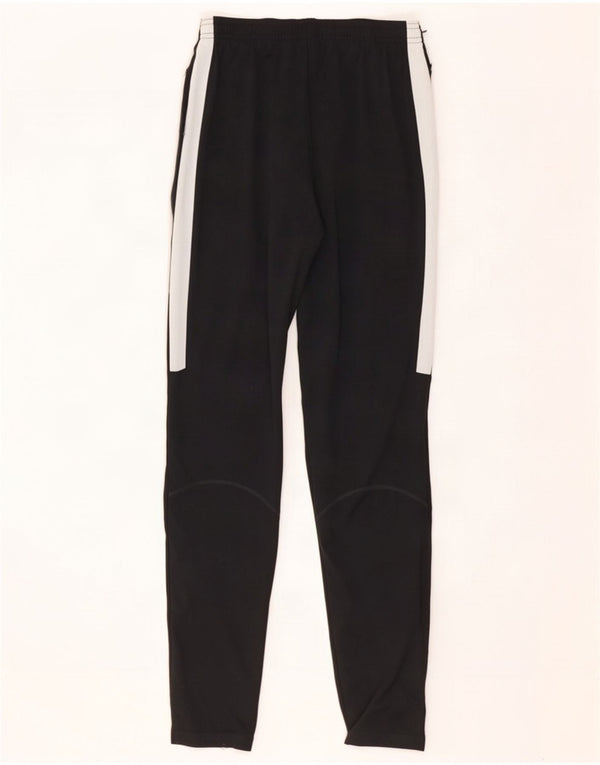 Pantaloni da tuta Nike Dri Fit da uomo, piccoli, in poliestere color block nero