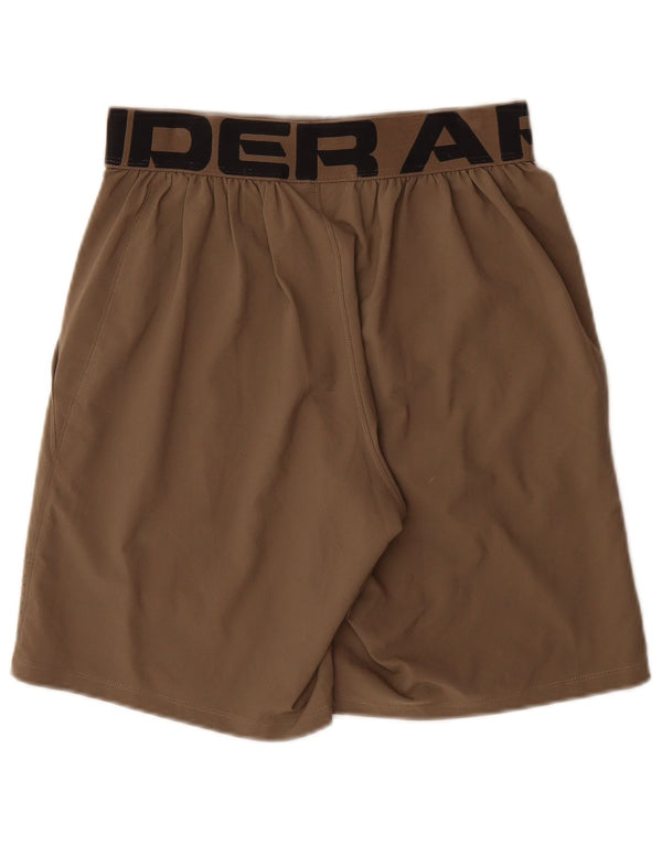 Pantaloncini sportivi con grafica da donna Under Armour UK 10 Small Brown Sports