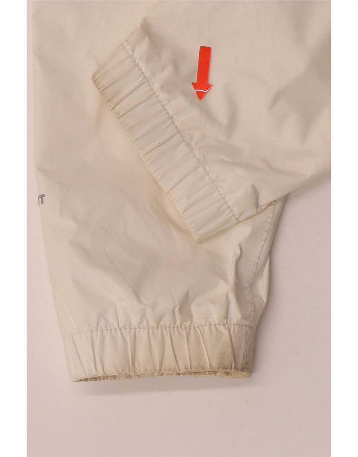 Giacca antipioggia con cappuccio da donna The North Face UK 14 nylon bianco medio
