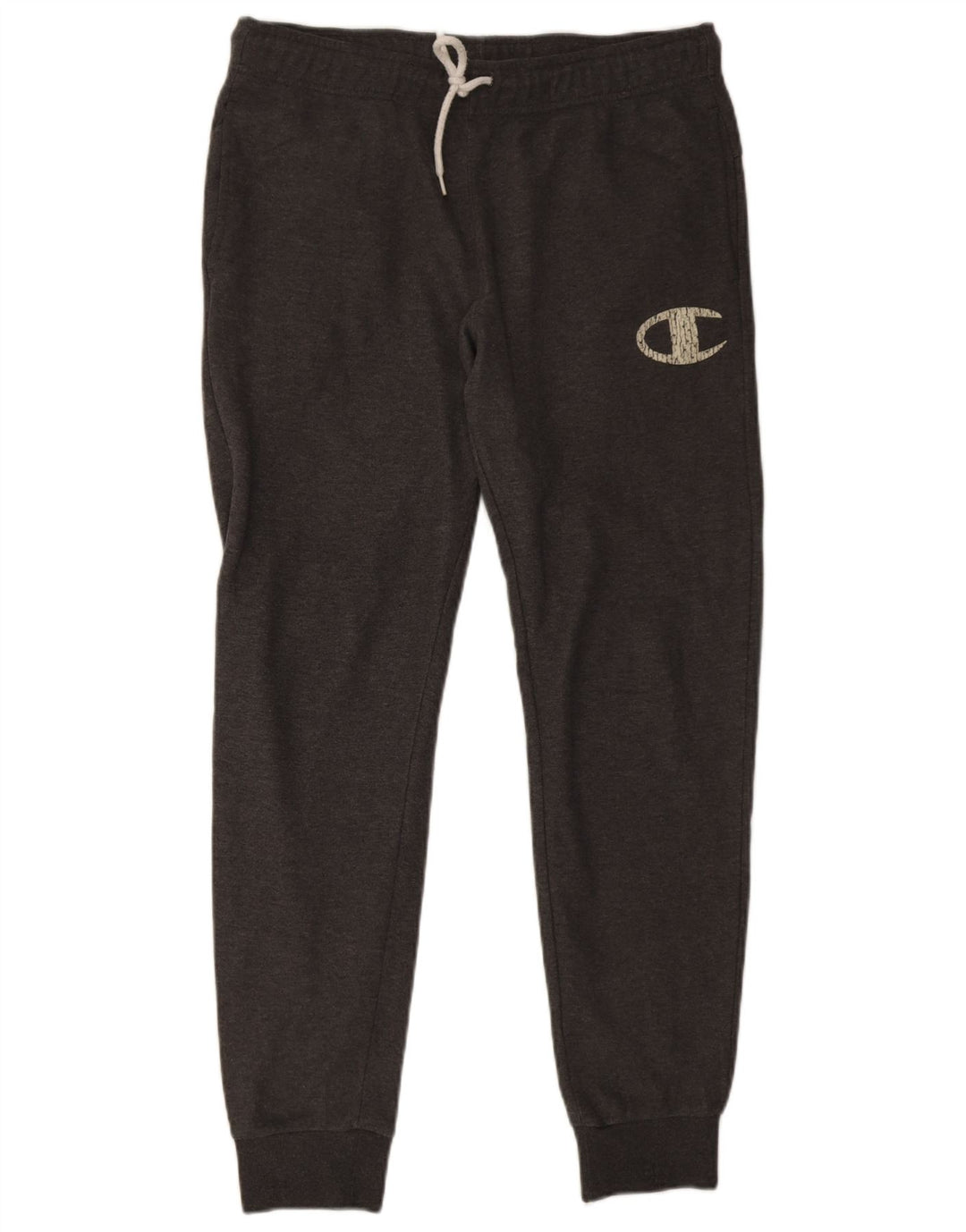 Pantaloni da tuta con grafica Champion da uomo, pantaloni da jogging, grandi, grigi
