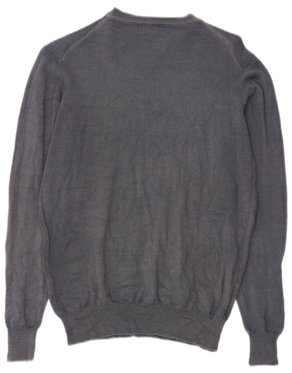 Maglione maglione girocollo da donna Liu Jo UK 22 3XL Lana grigia