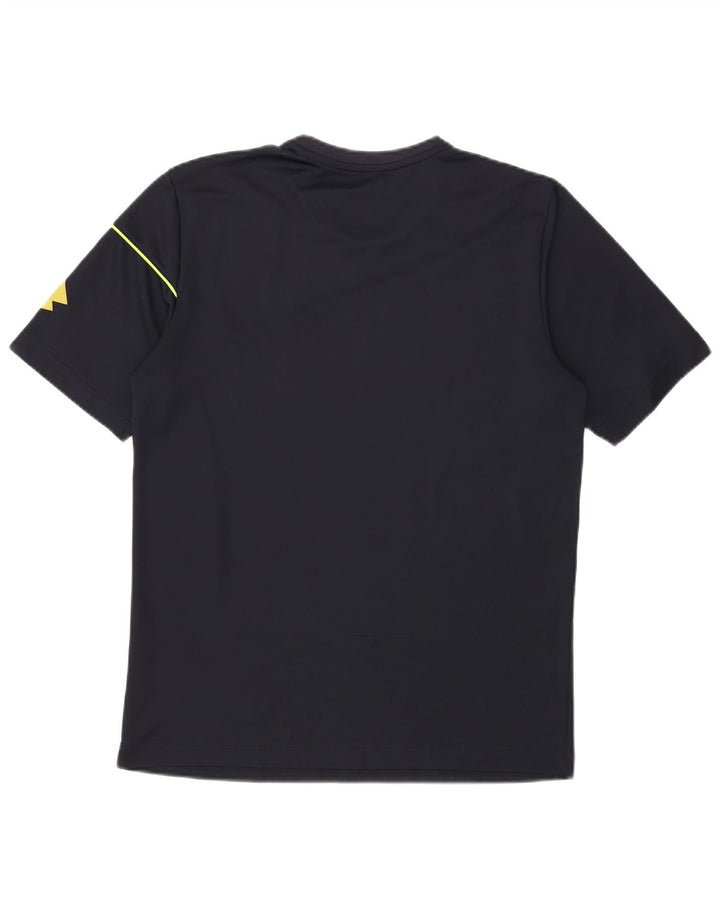 T-shirt grafica da uomo Lotto Top Large blu navy