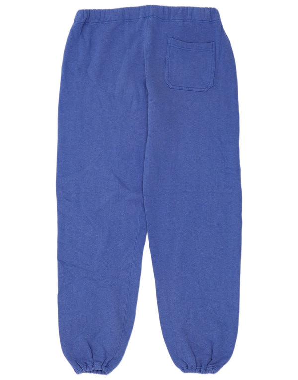 Pantaloni da tuta con grafica da uomo American System Joggers in cotone blu medio