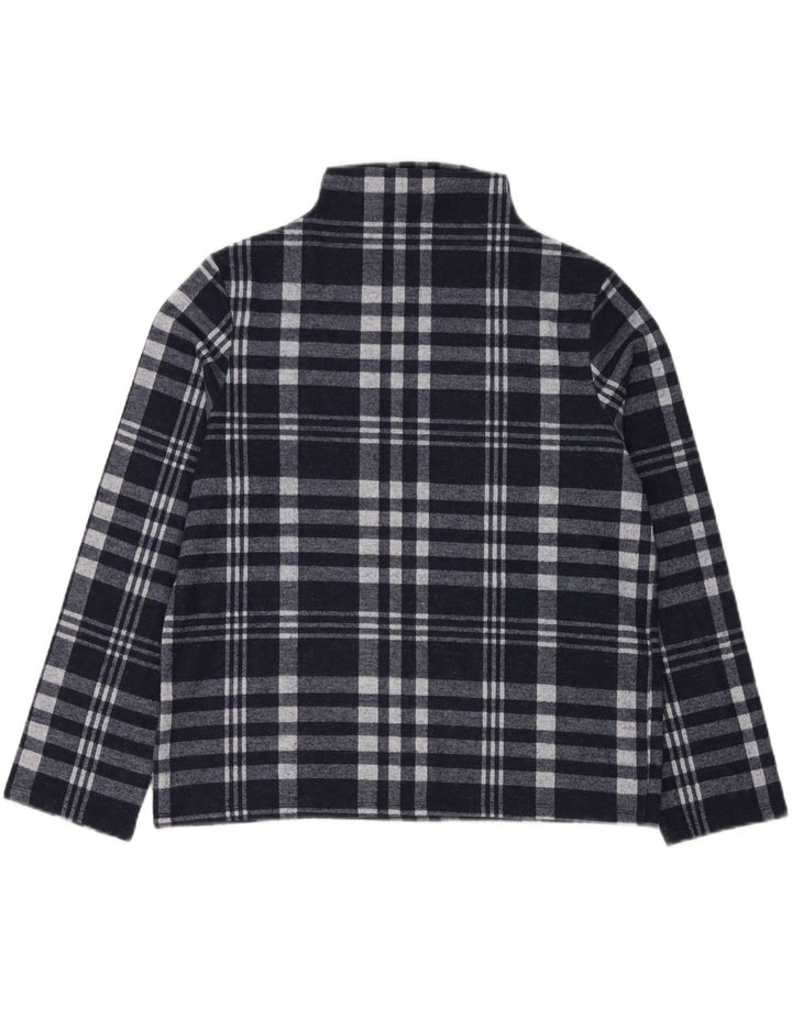 Maglione maglione a collo alto da donna Marks & Spencer UK 14 grande blu navy