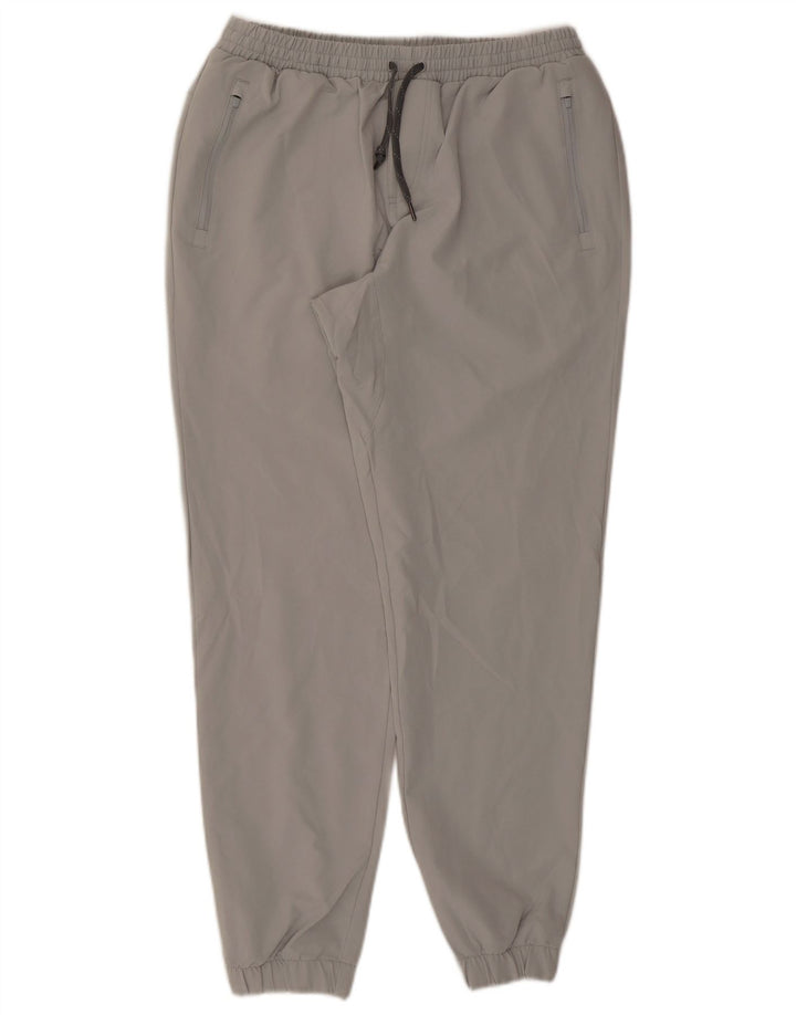 Pantaloni da tuta da uomo Puma Joggers grandi in poliestere grigio