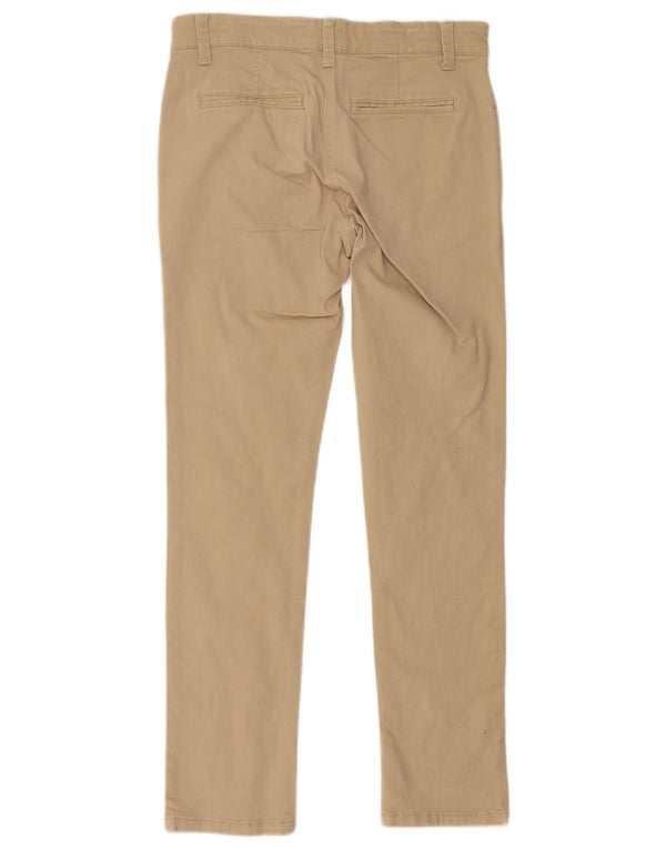 Pantaloni chino slim da bambino Benetton 11-12 anni 2XL W30 L28 Cotone beige