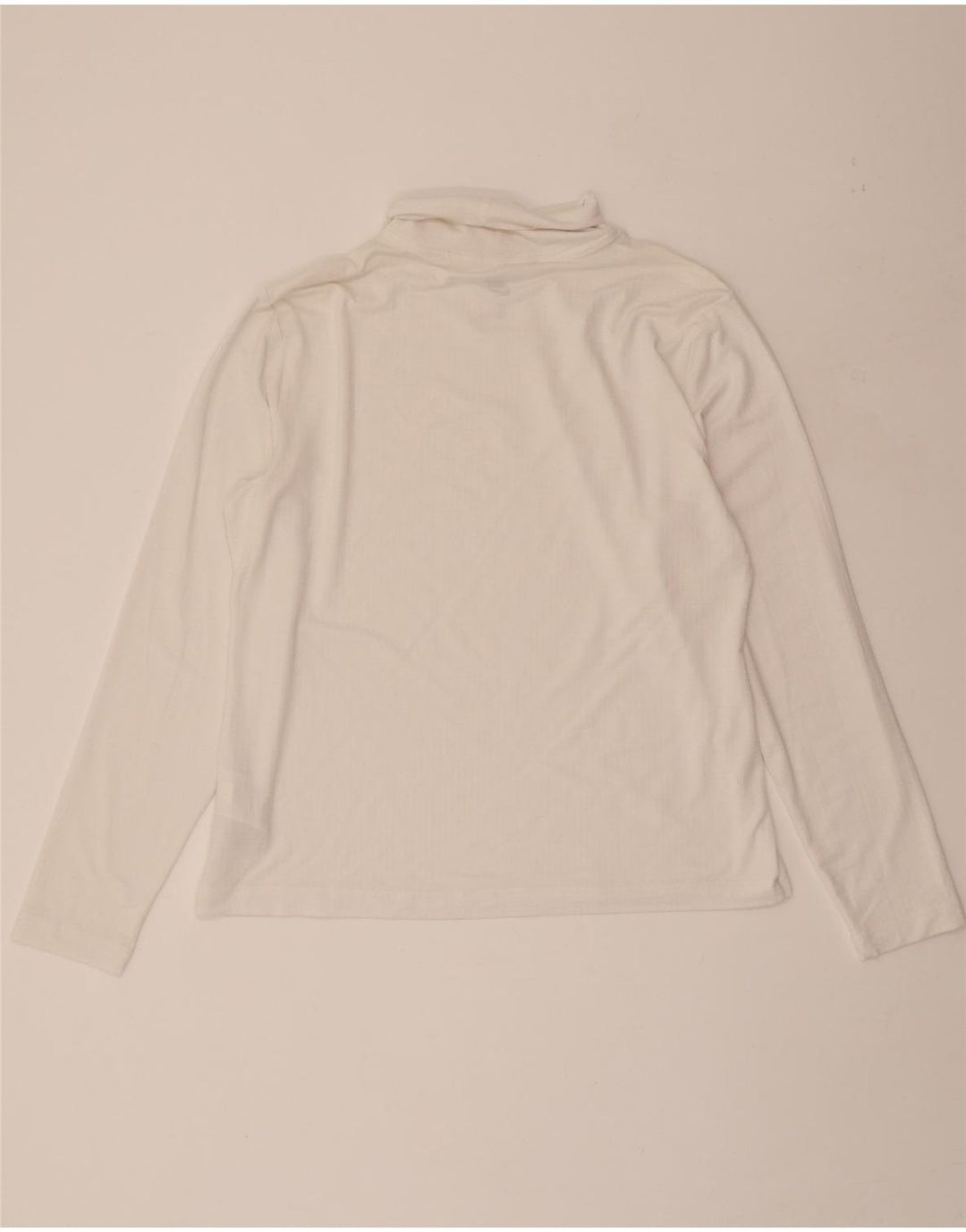 NIKE Womens Roll Neck Top Long Sleeve UK 18 XL White Vintage Nike and Second-Hand Nike from Messina Hembry 