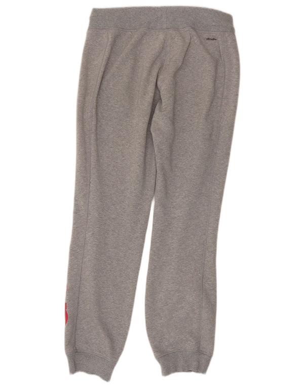 Pantaloni da jogging Adidas Climalite da donna UK 12/14 Grigio medio