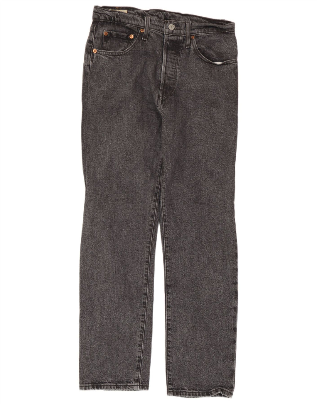 Levi's Uomo 501 Jeans dritti W27 L28 Cotone grigio