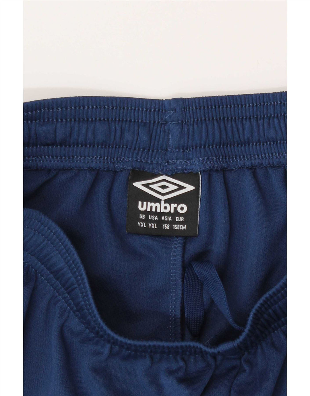 Pantaloncini sportivi Umbro da bambino 12-13 anni XL blu navy in poliestere