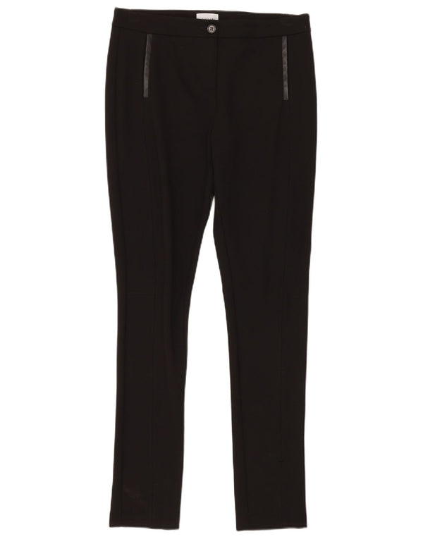 Pantaloni casual skinny da donna Jigsaw UK 10 Small W30 L32 viscosa nera