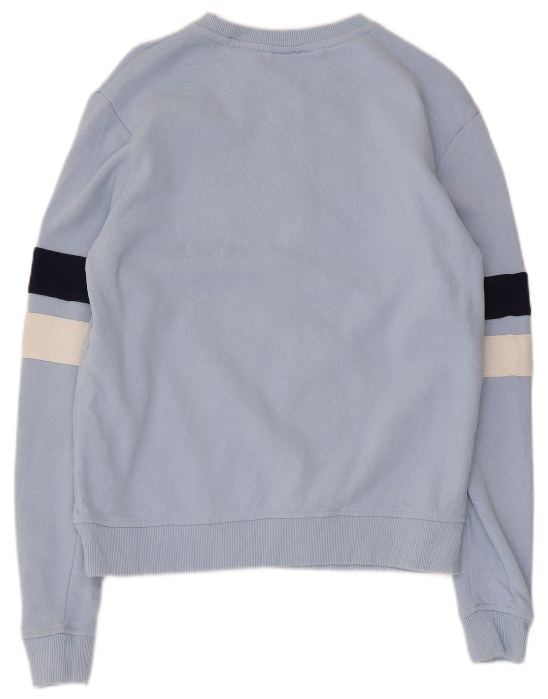 Fila Felpa grafica da uomo Maglione piccolo blu in cotone color block