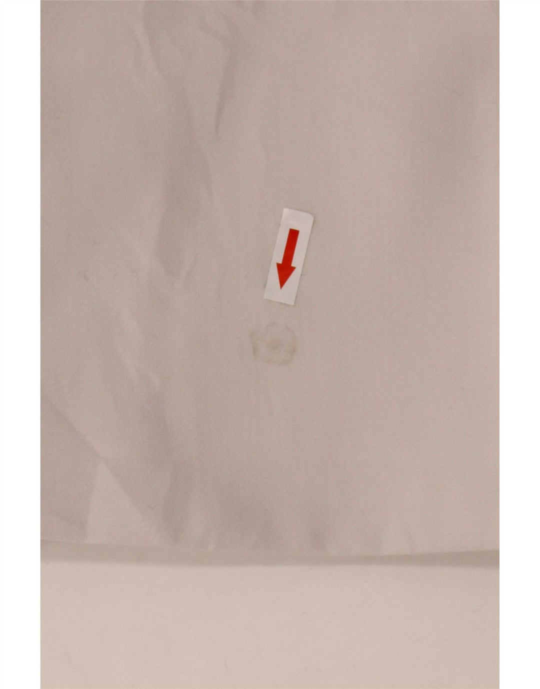 Pantaloncini casual a vita alta da donna Zara medi W28 poliestere bianco sporco