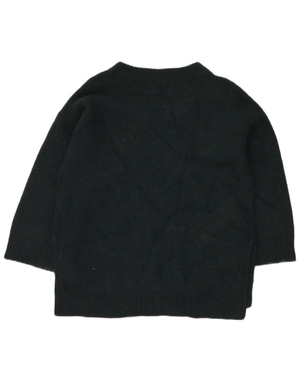 Maglione a collo alto con collo alto da donna Toast UK 10 piccolo verde