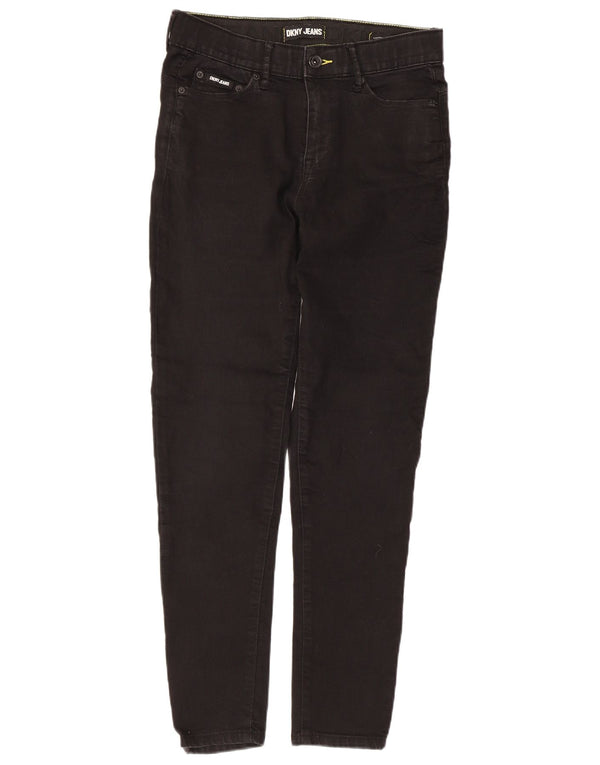 Jeans skinny da donna Dkny W28 L28 cotone nero