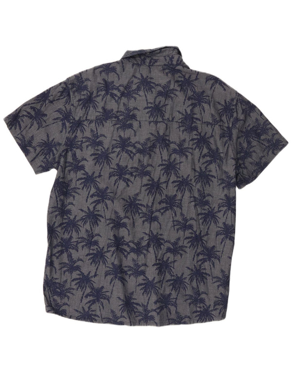 Camicia da uomo con motivo astratto Mountain Warehouse XL blu hawaiano