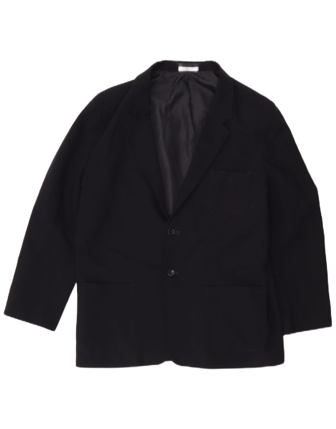 Giacca blazer a 2 bottoni da uomo Marks & Spencer UK 38 medio blu navy