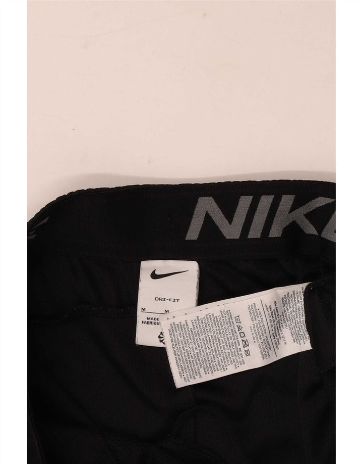 Pantaloncini sportivi Nike Dri Fit da uomo, colore nero medio, in poliestere color block