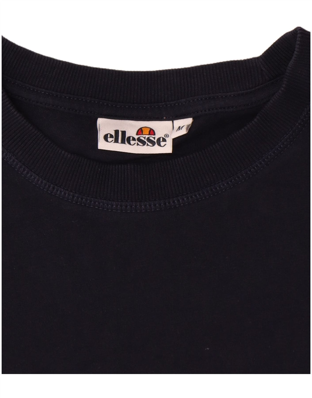 T-shirt da uomo Ellesse Top in cotone blu navy medio