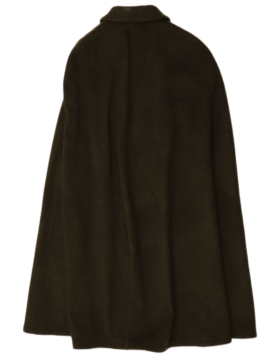 Cappotto a mantella vintage da donna, taglia unica, color kaki