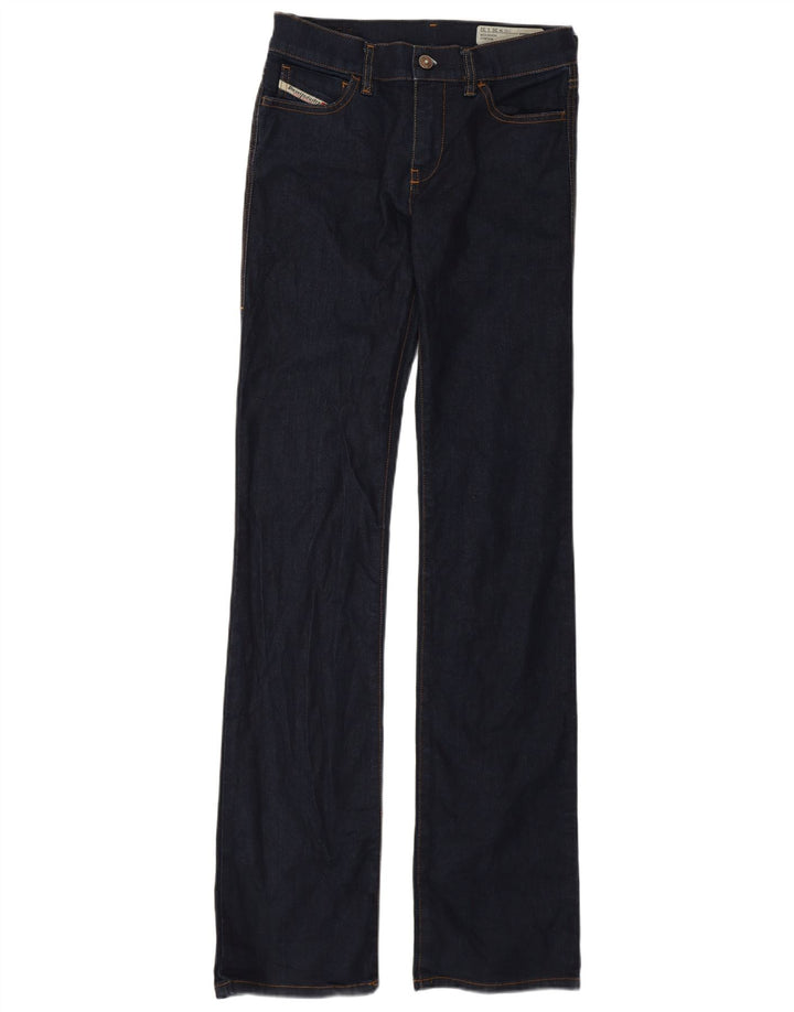 Jeans Bootzee Regular Slim Bootcut da donna Diesel W26 L32 in cotone blu navy