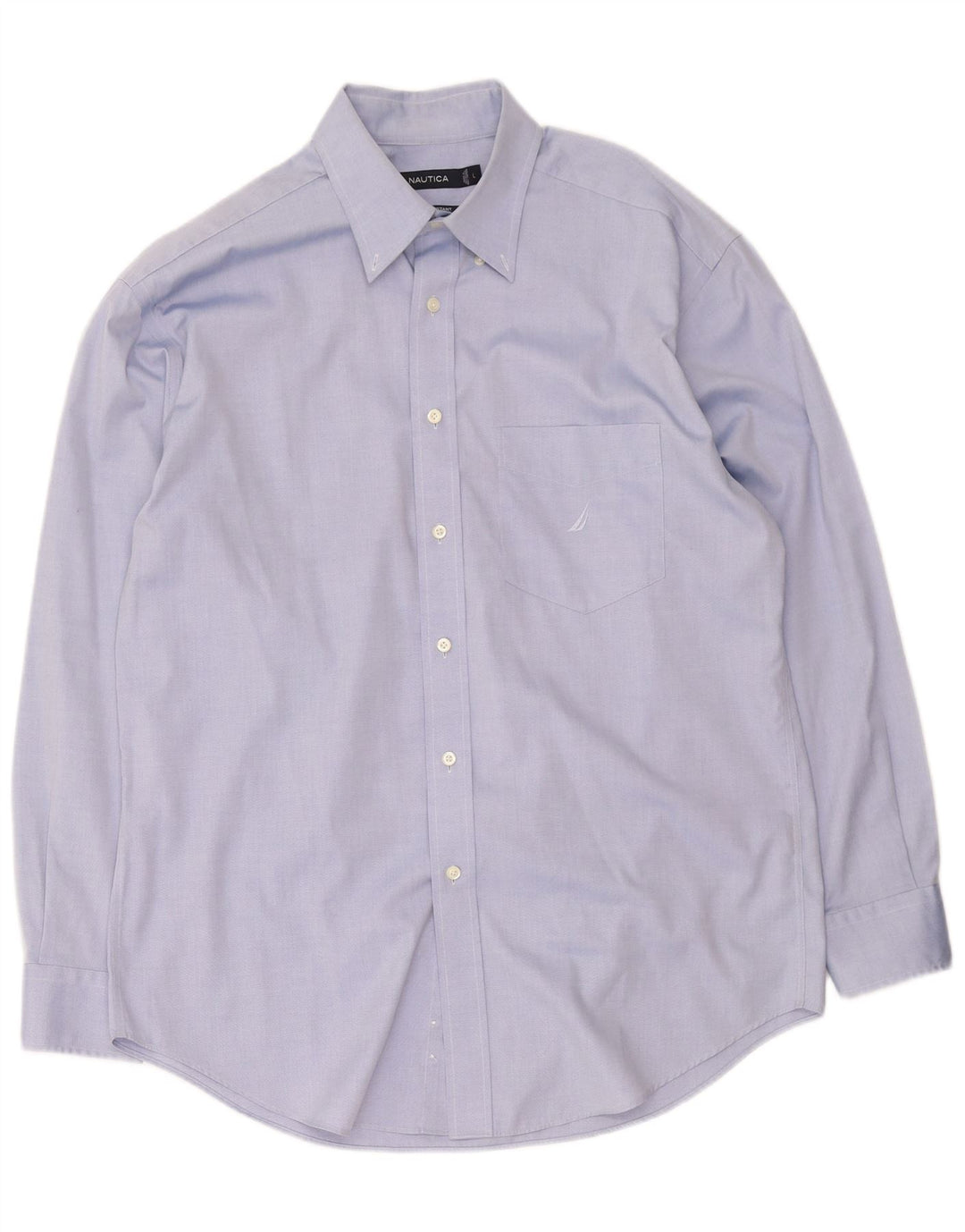 Camicia da uomo Nautica Large in cotone blu