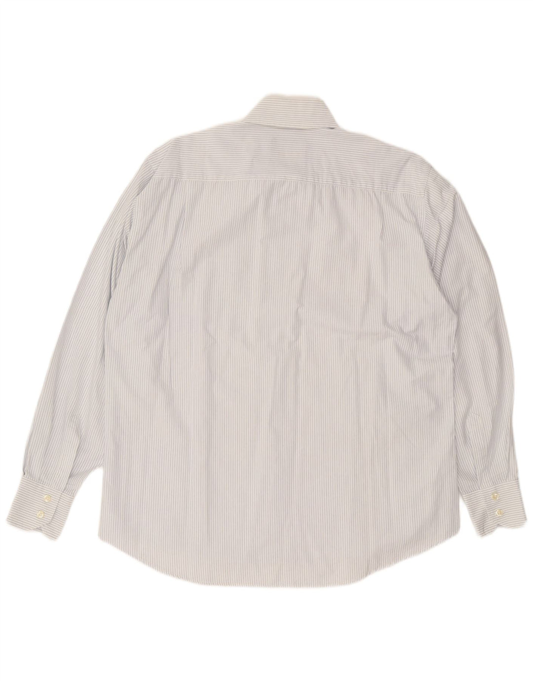 HENRI LLOYD Camicia da uomo grande cotone gessato bianco