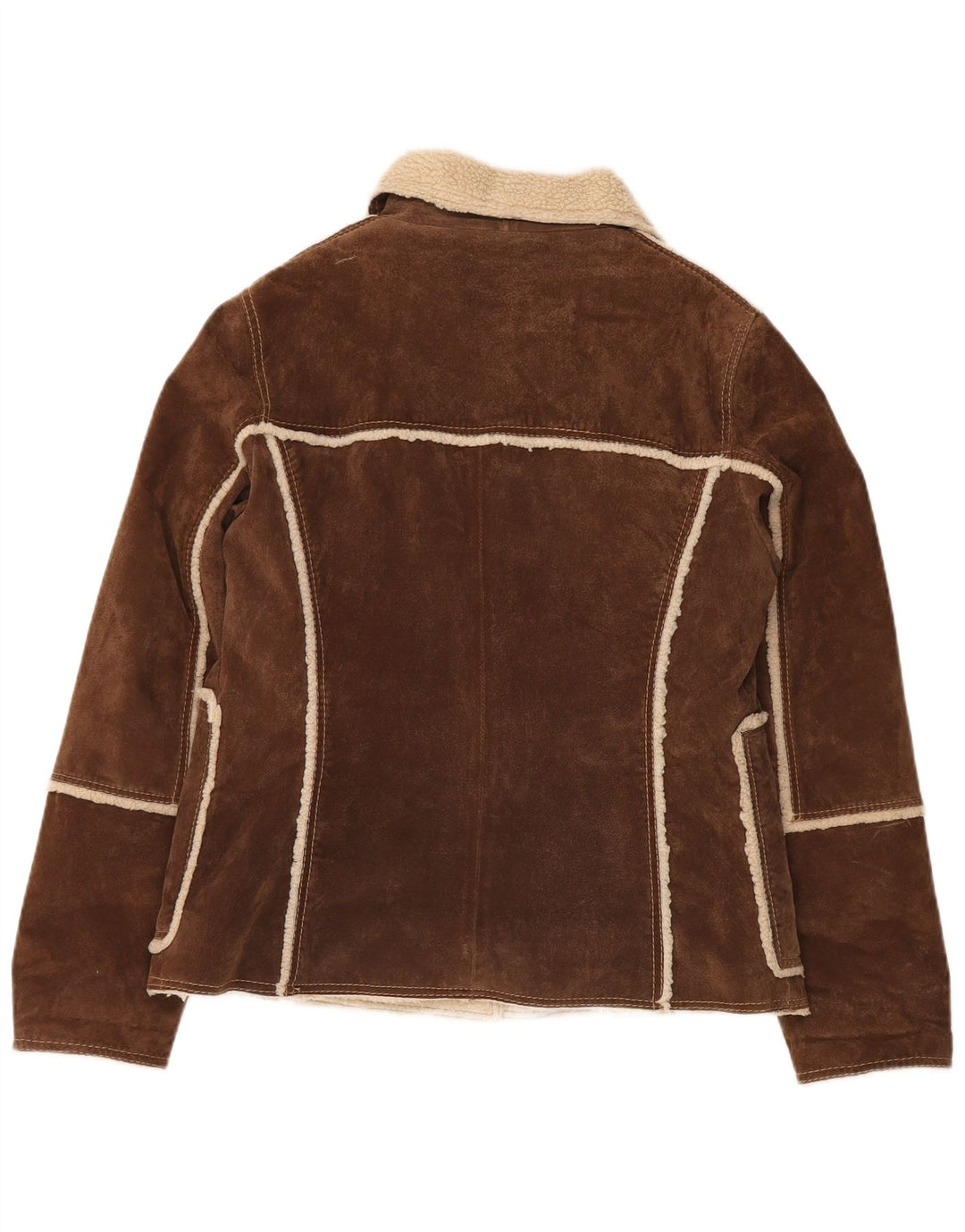 Giubbotto Shearling Donna Conbipel IT 48 XL Pelle Marrone