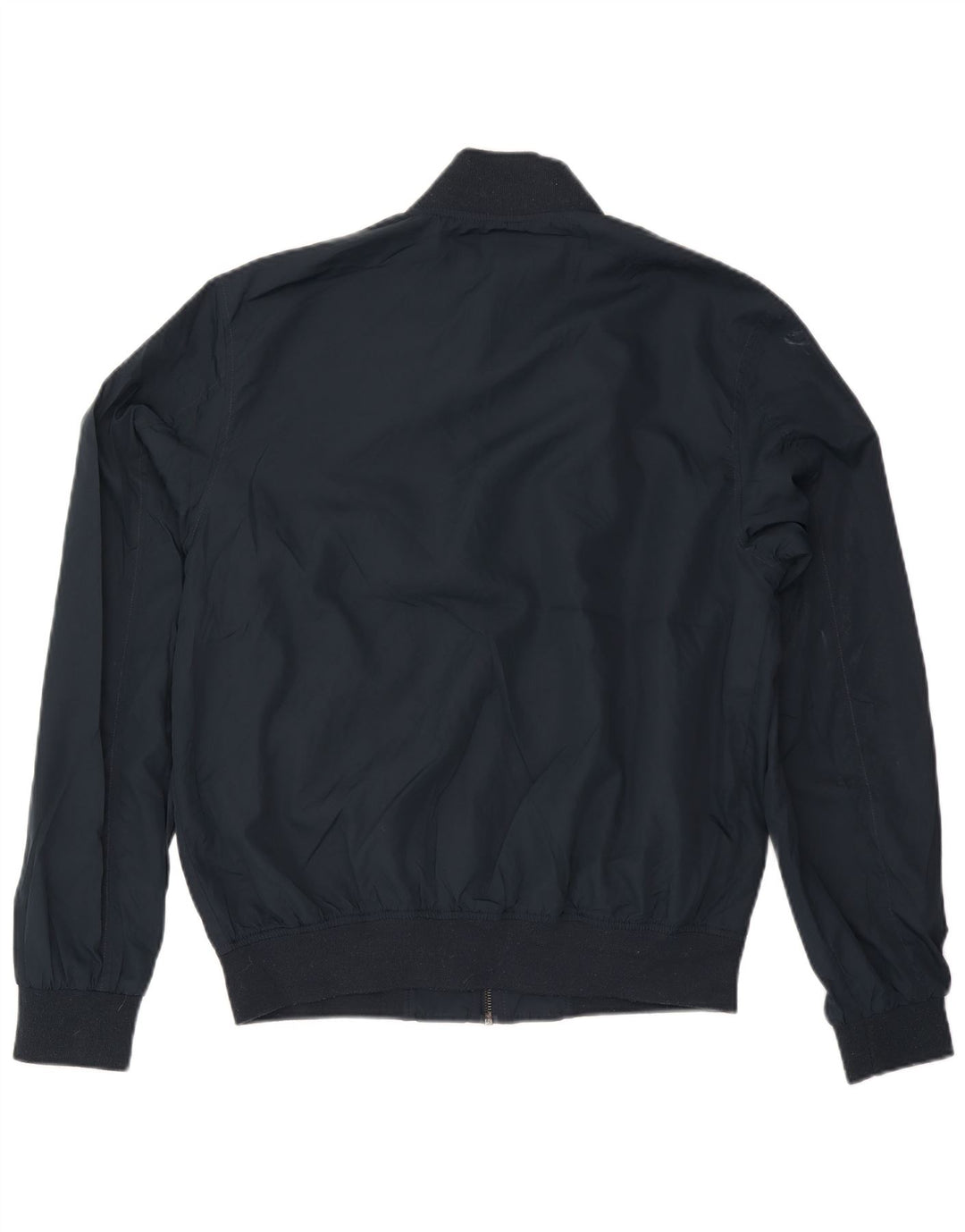 FRENCH CONNECTION Giubbotto bomber da uomo UK 40 Large Poliestere blu navy
