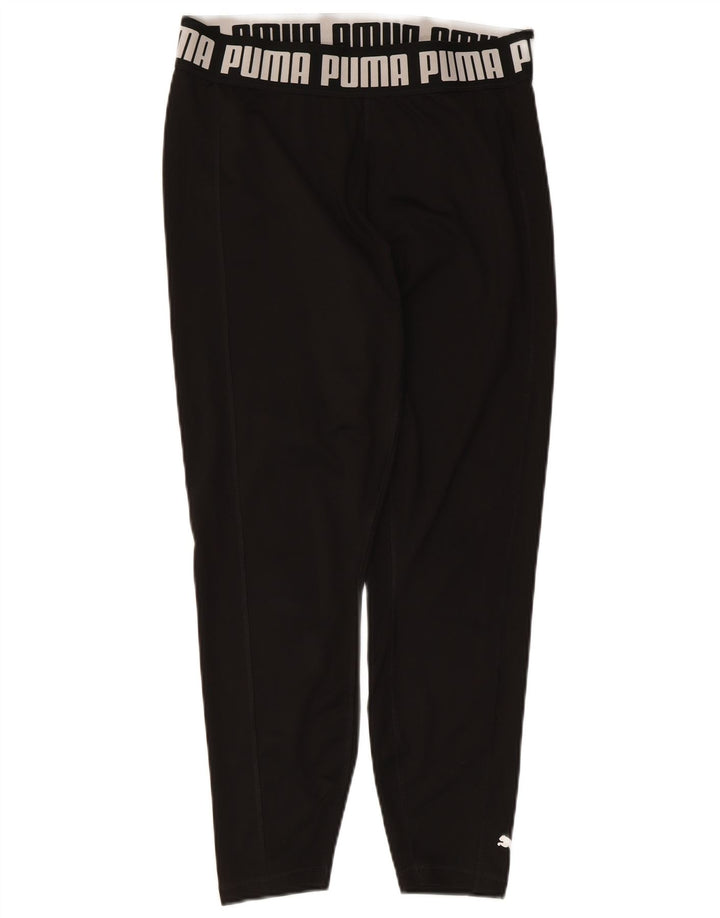 Leggings Puma Graphic Crop da donna UK 14 Large Neri