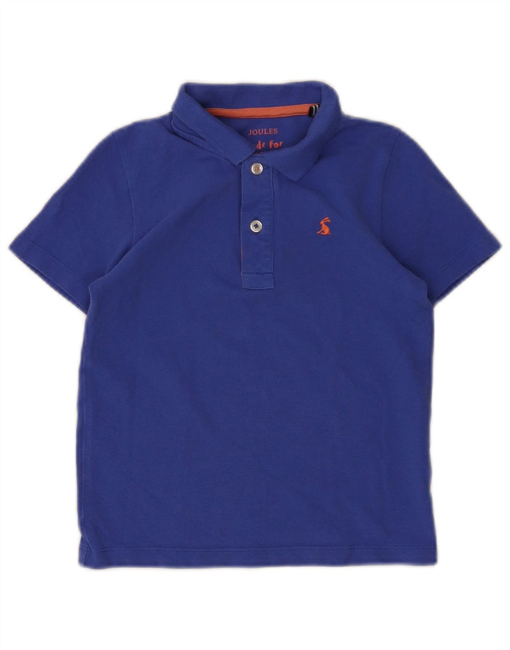Polo Bambino JOULES 7-8 Anni Blu Cotone