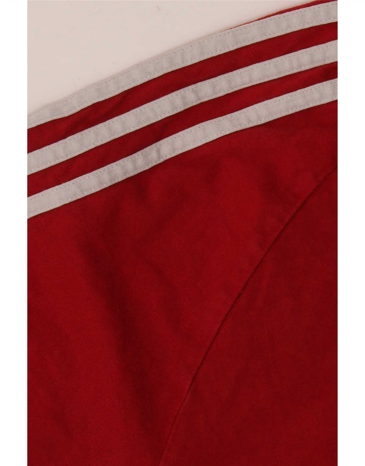T-shirt da uomo Adidas Top XL rossa in cotone