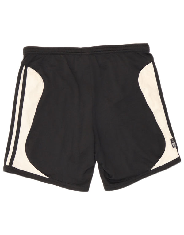 Pantaloncini sportivi da uomo Adidas Medium Black Colourblock in poliestere