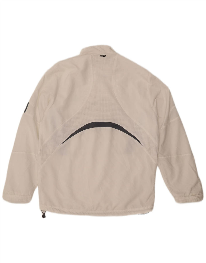 Giacca da tuta da uomo ADIDAS Clima 365 piccola bianca color block